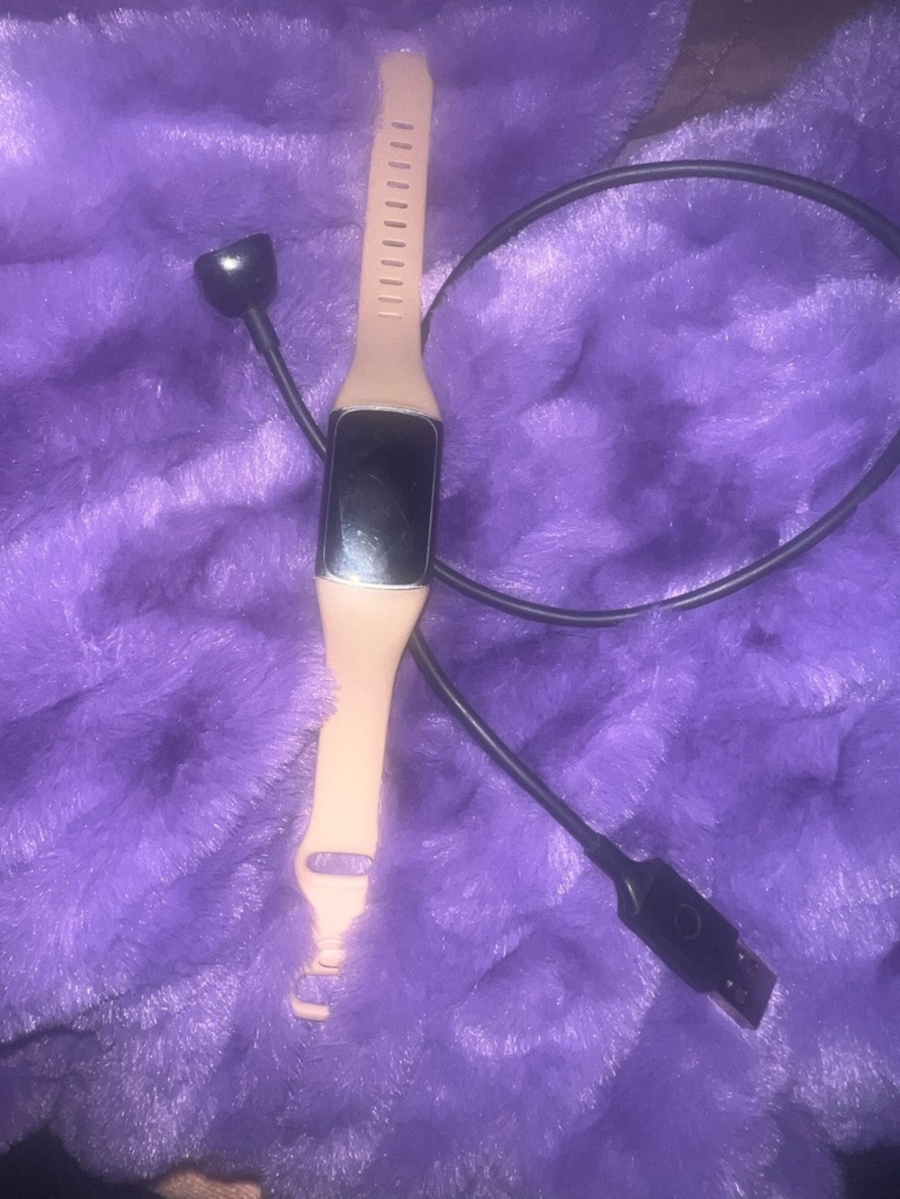 Fitbit charge 5. Tan band, and comes with charger. - Picture 3 of 15